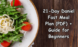 21 day daniel fast meal plan pdf