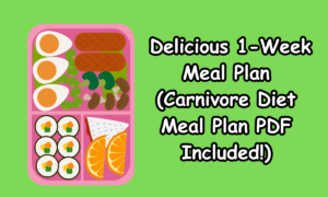 carnivore diet meal plan pdf